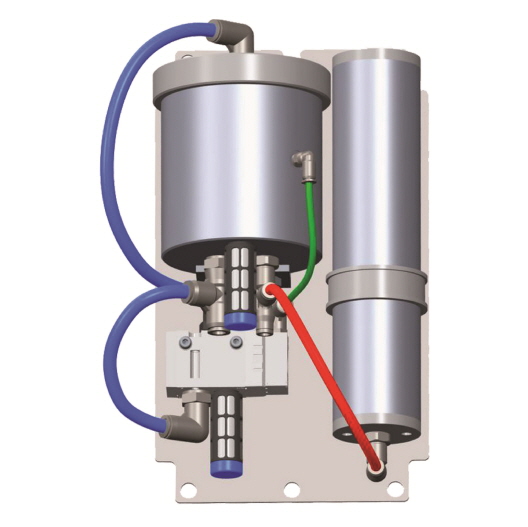 유압식과 동일한 파워 갖춘 공압식 안전 브레이크