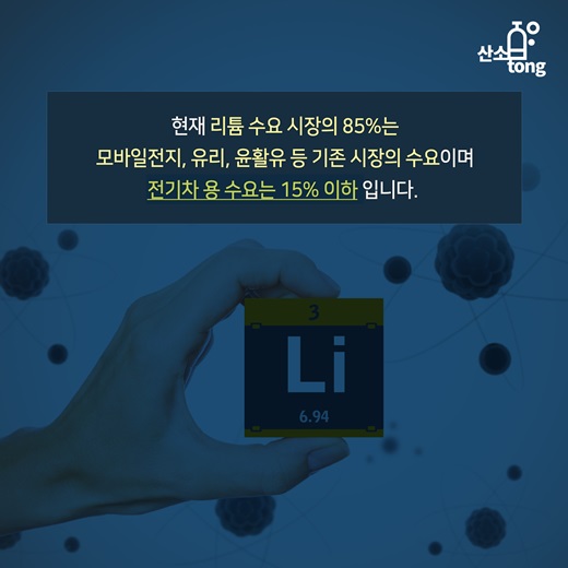 [카드뉴스] 전기차 뜨니, 리튬 시장 함께 뛴다