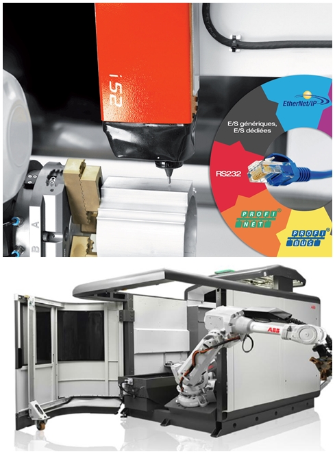 ABB의 자동화 모듈에 통합된 도트핀 마킹 시스템