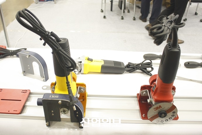 미래LNS, 'BOLT' 새긴 그라인더가이드로 시장 공략