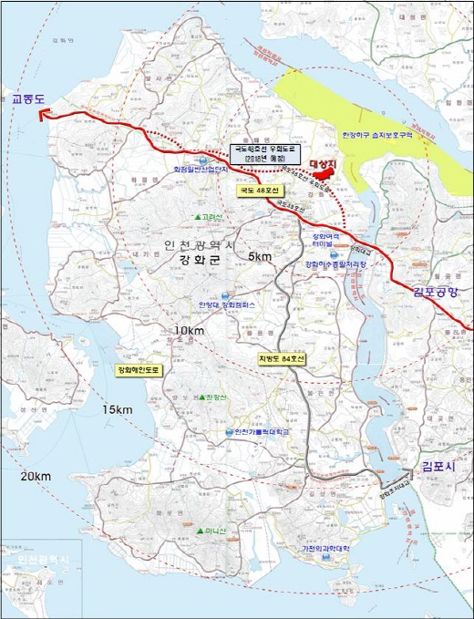 강화일반산업단지 조성사업 산업단지계획 5일 승인 고시