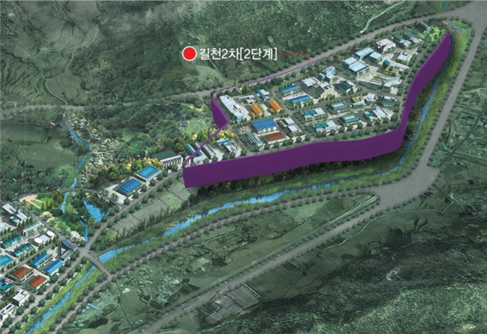 울산시 길천일반산업단지 2018년 준공예정