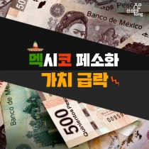 [카드뉴스] 멕시코 페소화 가치 급락