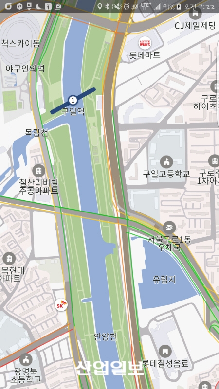 설날 막힌 길 안내도 빅데이터 활용