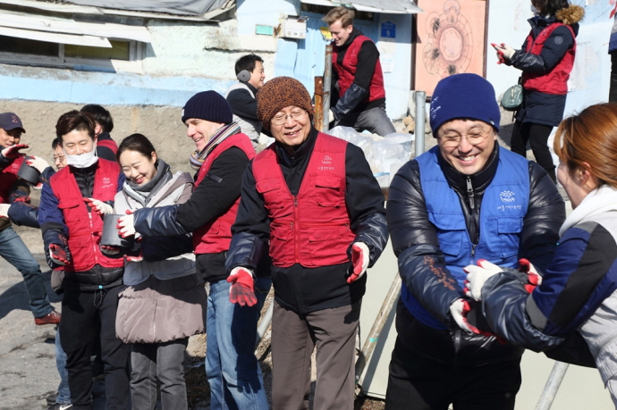 지멘스㈜, 5년째 사랑의 연탄 나눔 실시