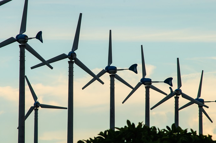 네덜란드 풍력발전 열차 운행