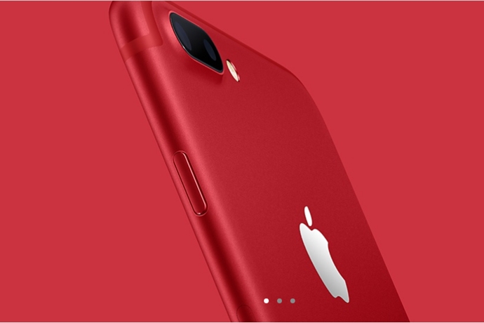 애플, 아이폰8 출시 앞서 아이폰7레드 선보여