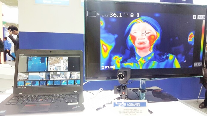 [오토메이션 월드 2017] FLIR 열화상카메라에 잡힌 삿갓맨의 열정