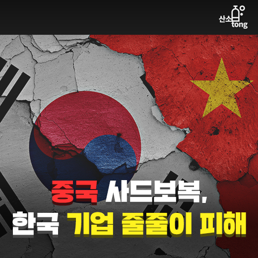[카드뉴스] 중국 사드보복, 한국 기업 줄줄이 피해