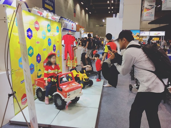 2017 서울모터쇼, 아이들을 위한 체험존 마련