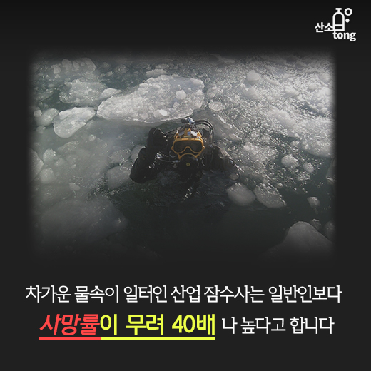[카드뉴스] 바다 속 맥가이버, 산업잠수사