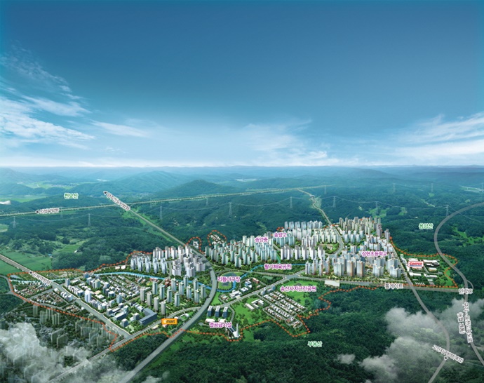 LH, 의정부민락2지구 자족시설용지 7필지 공급