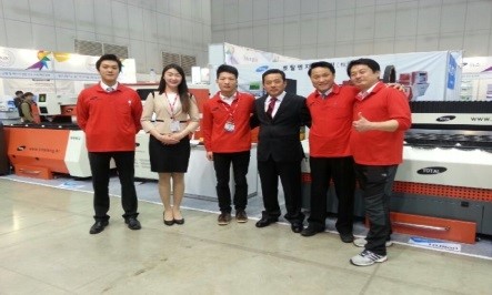 [BUTECH 2017] 토탈엔지니어링, 빠른 작업속도·낮은 유지비용의 파이버 레이저 선보여