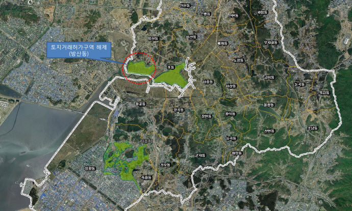 하남 초일, 시흥 방산동 등 3.6㎢ 토지거래허가구역 해제