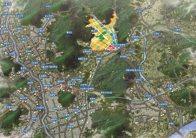 남양주 별내지구 첫 도시지원시설용지 선보여