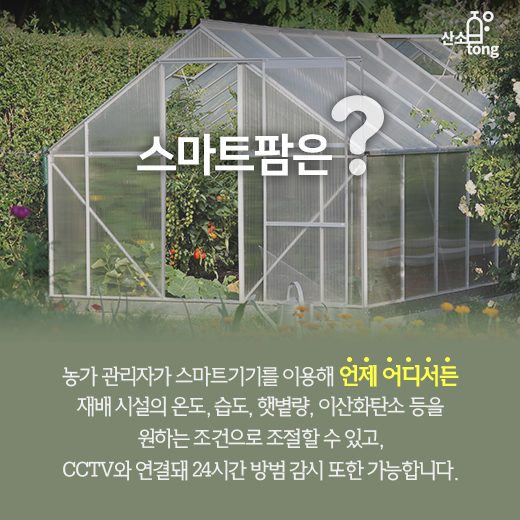 [카드뉴스] 손가락으로 가꾸는 농장, 스마트팜