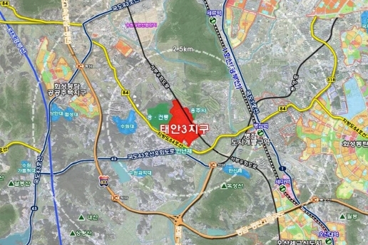 화성 태안3지구 택지개발 10년 만에 공사 본격화