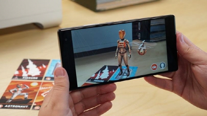 증강현실 구현 위한 센서 집합 프로젝트 구글 탱고 디바이스 지원