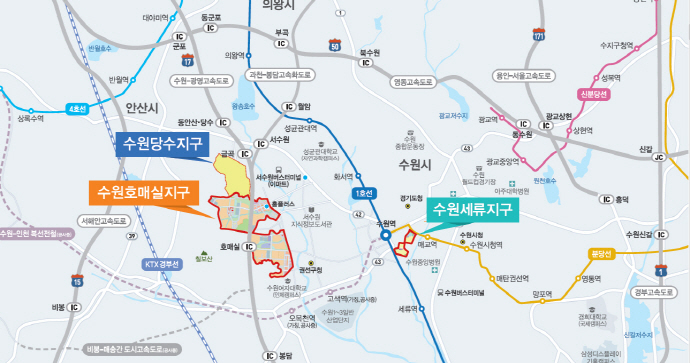 수원호매실·수원세류 상업용지 등 동시 공급