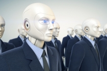 인공지능 탑재 로봇 은행 투입, 4년 내 구조조정 불가피