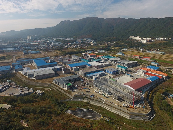 양산 서창일반산업단지 조성사업 656억 원 들여 준공
