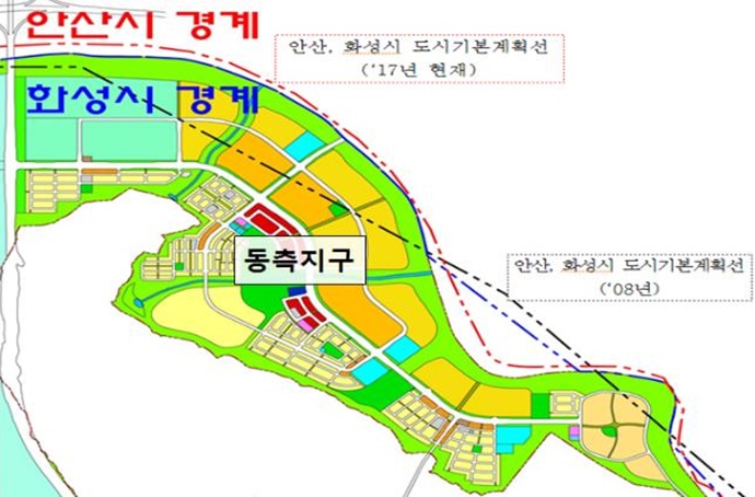 화성 송산그린시티 동촉지구 매립지 관할 ‘화성시’로 결정