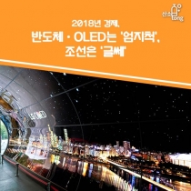[카드뉴스] 2018년 경제, 반도체·OLED는 ‘엄지척’, 조선은 ‘글쎄’