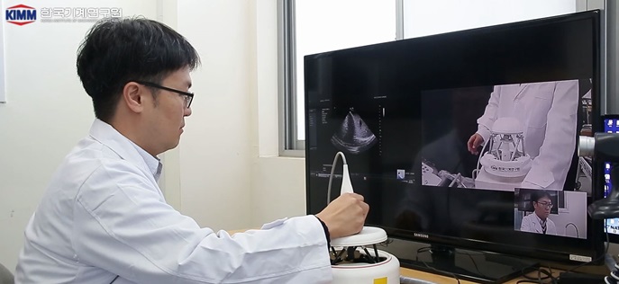 기계연, 로봇·ICT 접목해 원격 초음파 영상진단 ‘성공’