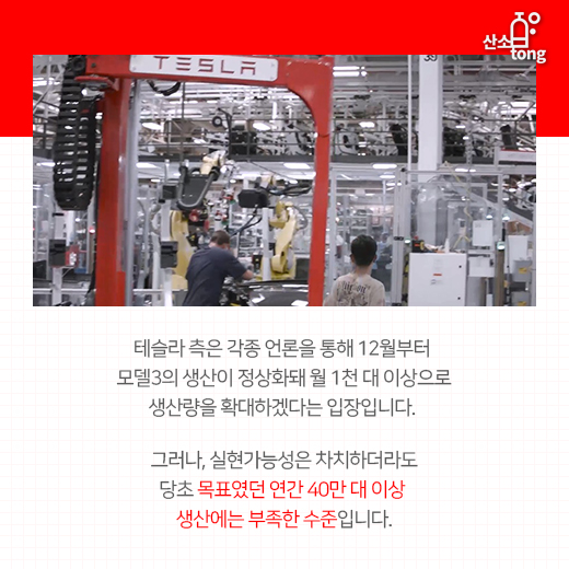 [카드뉴스] 잘 나가던 테슬라, 생산지연에 보조금 중단, 직원해고 등 각종 악재 터져