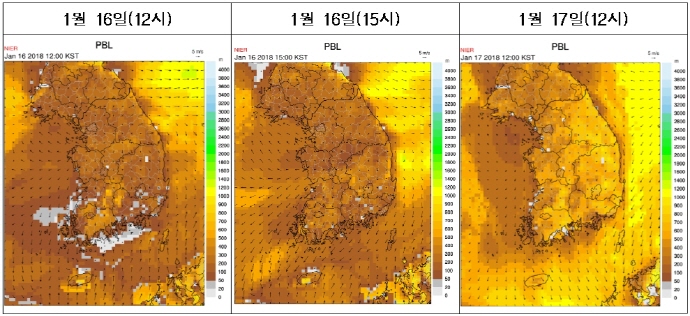 고농도 미세먼지 원인, 중국 등 외부 요인 상당