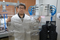 금속섬유 기반 발열 옷감 직조 기술 개발