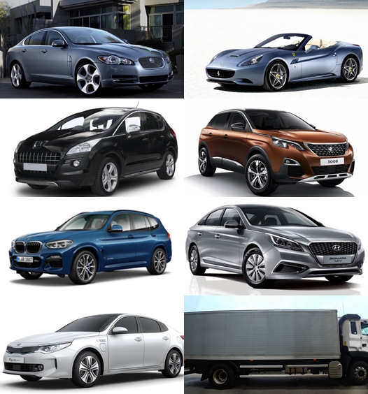 재규어, 페라리, 푸조, BMW, 현대·기아, 오텍 대규모 리콜