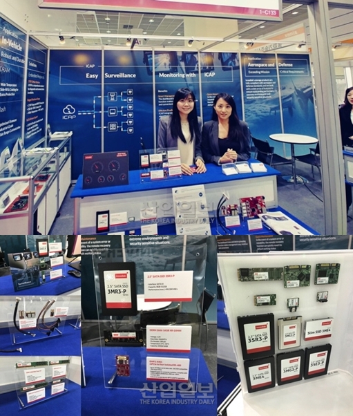 [오토메이션월드 2018] 첨단기술 집약된 산업용 SSD·임베디즈 제품 '모여라'