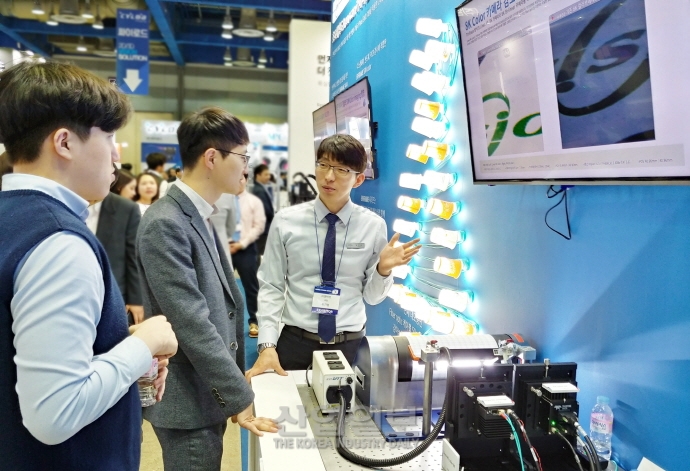 [오토메이션월드 2018] 앤비젼, 고해상도·고속 처리하는 비전검사 솔루션 선보여