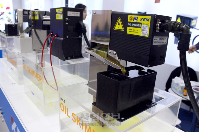 [심토스(SIMTOS) 2018] KEM, 오일 스키머 국산화·해외시장 공략