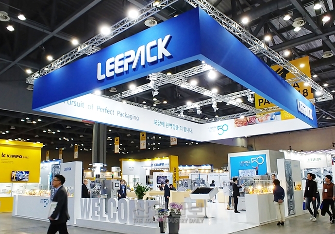 [KOREA PACK 2018] 리팩, HMR시장 겨냥한 로터리 자동포장기계 선보여