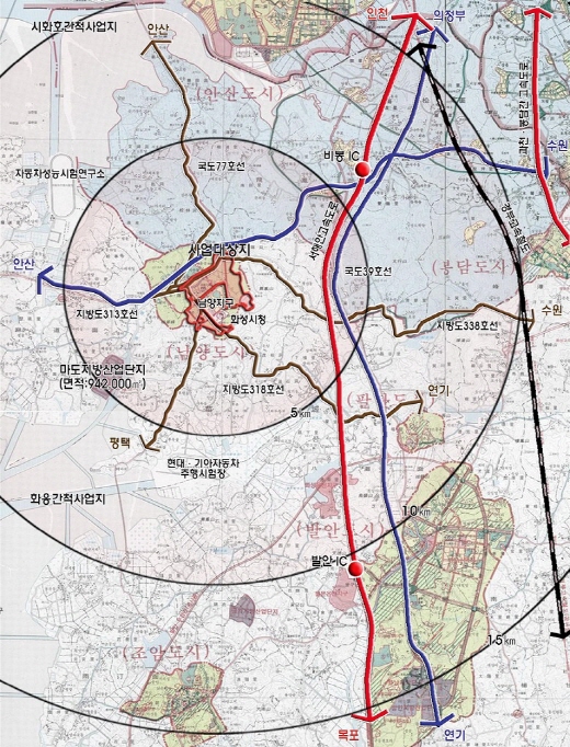 산업단지 인접, 화성남양뉴타운 마지막 상업용지 공급