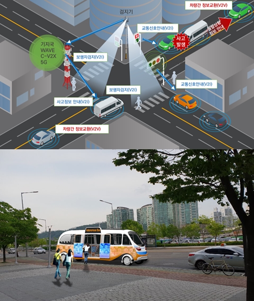 내년, 상암 DMC에 무인자율주행버스 운행