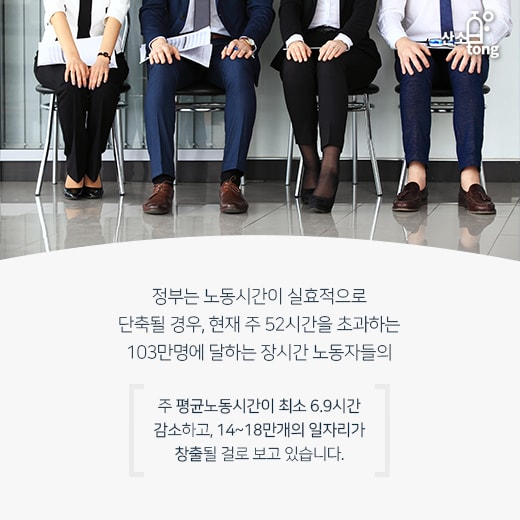 [카드뉴스] 노동시간 단축 통해 산재↓ 생산성↑