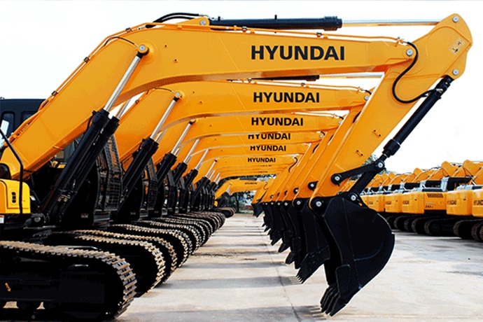 두산인프라코어·현대건설기계, 5월 굴삭기 시장 주도