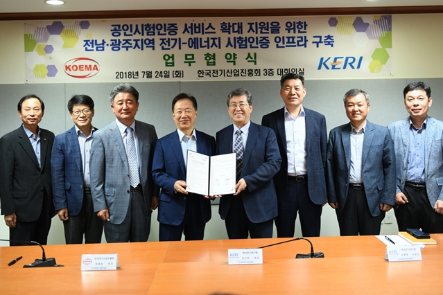 에너지산업클러스터, 전기산업계 시험적체 문제 해소