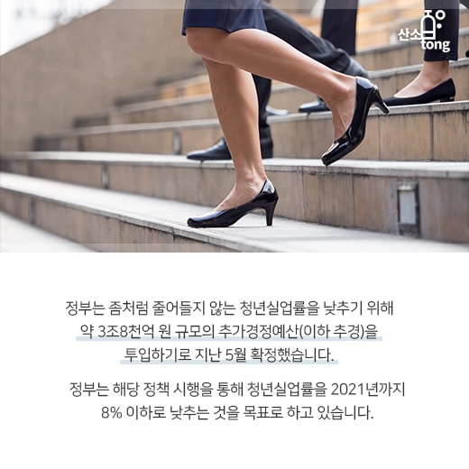 [카드뉴스] 최악의 청년 실업률, 정부가 나서 막는다