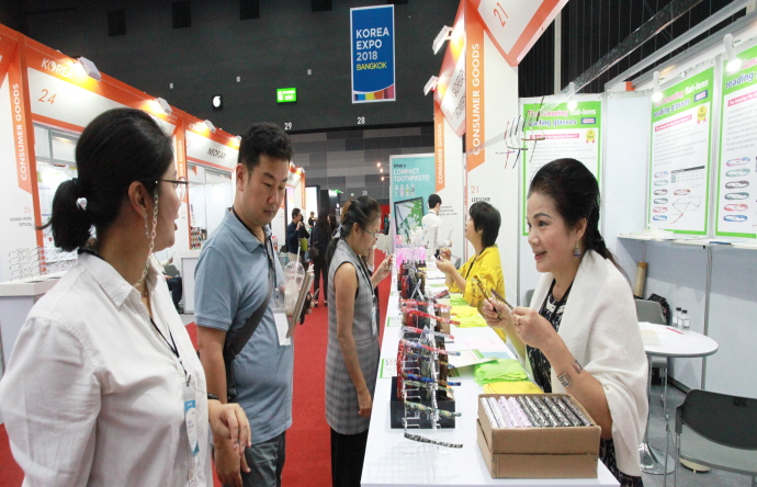 아세안 맹주 태국서 열린 한국우수상품전
