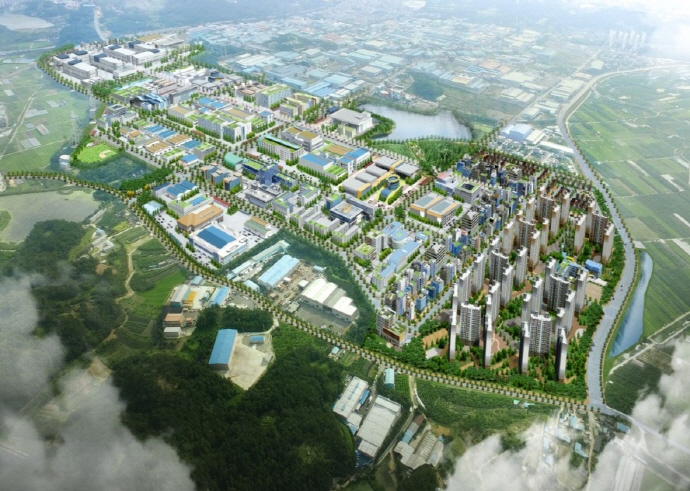 경산4산단 산업 및 물류지원시설 용지 분양