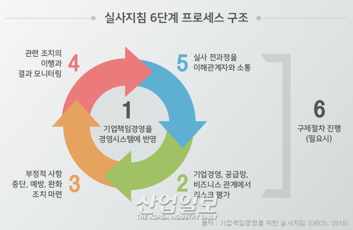 기업책임경영 이행 요구 강화, OECD 실사지침 이행 역량 필요