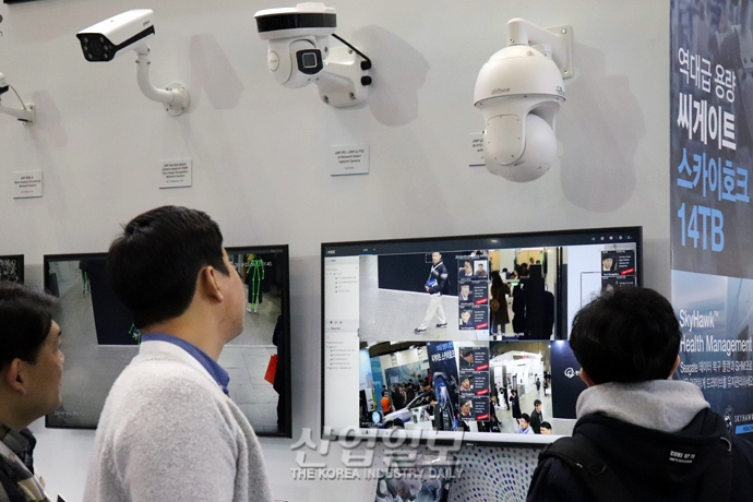 [포토뉴스] 물리 보안 장치의 핵심 ‘CCTV’, ‘세계보안엑스포 2019’서 다수 선보여