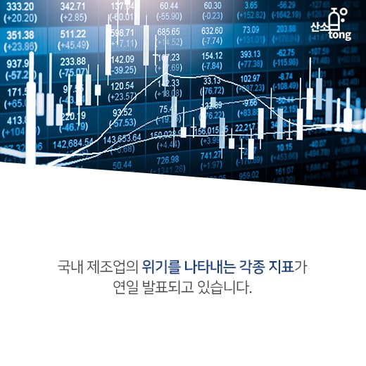 [카드뉴스] 연일 발표되는 국내 제조업 위기 지표, 그 원인은?