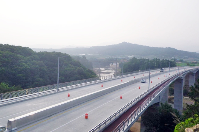 포천~강원 철원 잇는 운천~탄동 간 7.7km 완공
