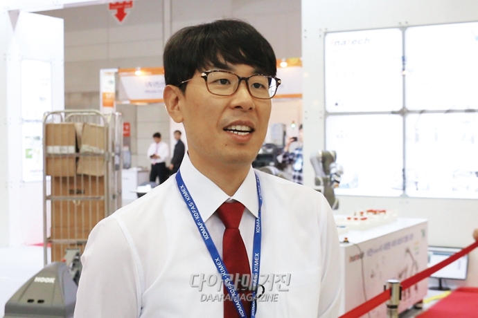 [KIMEX 2018]인아텍, 모바일 연동 가능한 스마트팩토리 기술로 경쟁력 확보