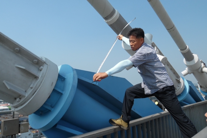 교량케이블 화재 방지하는 수관 장치 및 화재방지 방법 특허